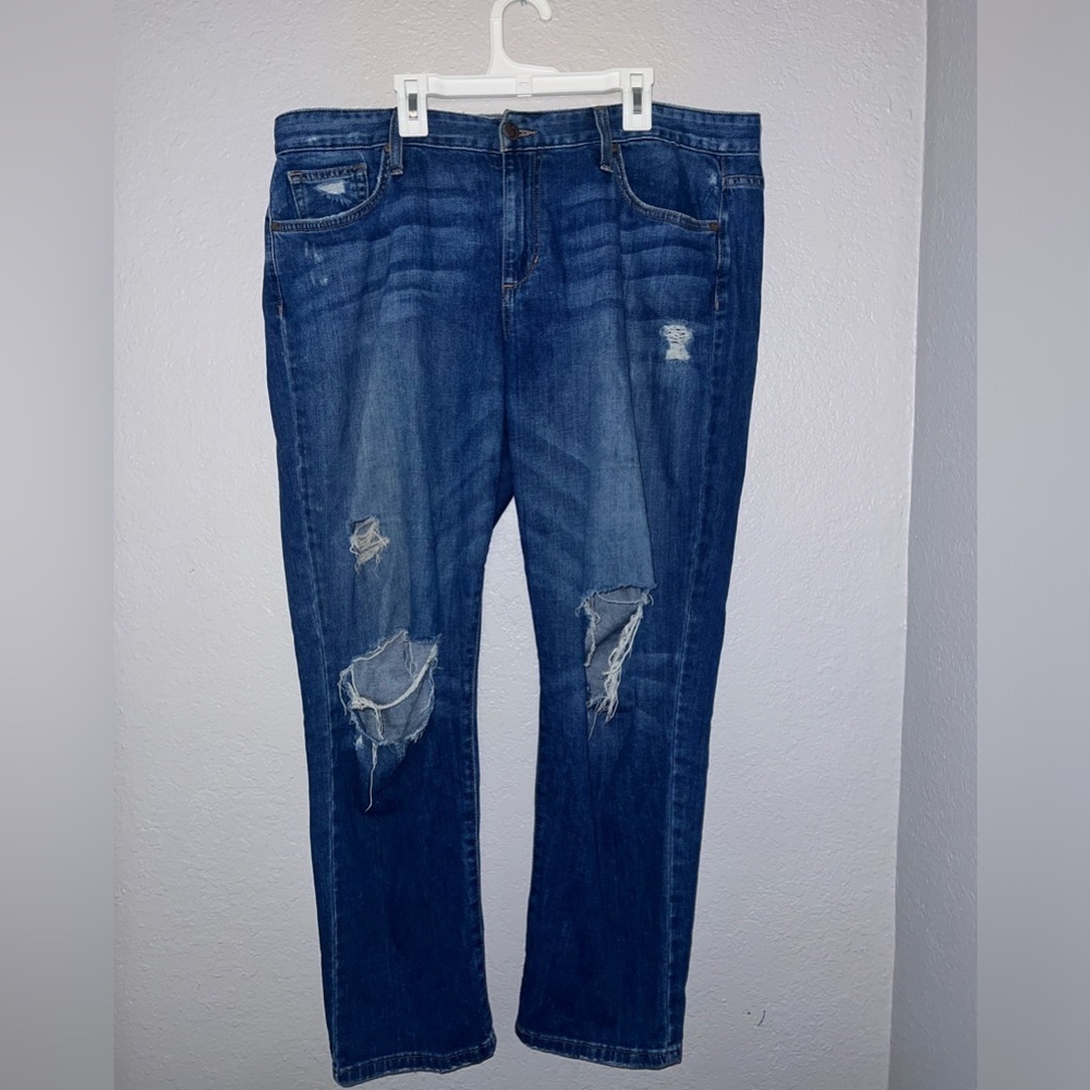 Joe's Women Straight Leg Jeans Distressed